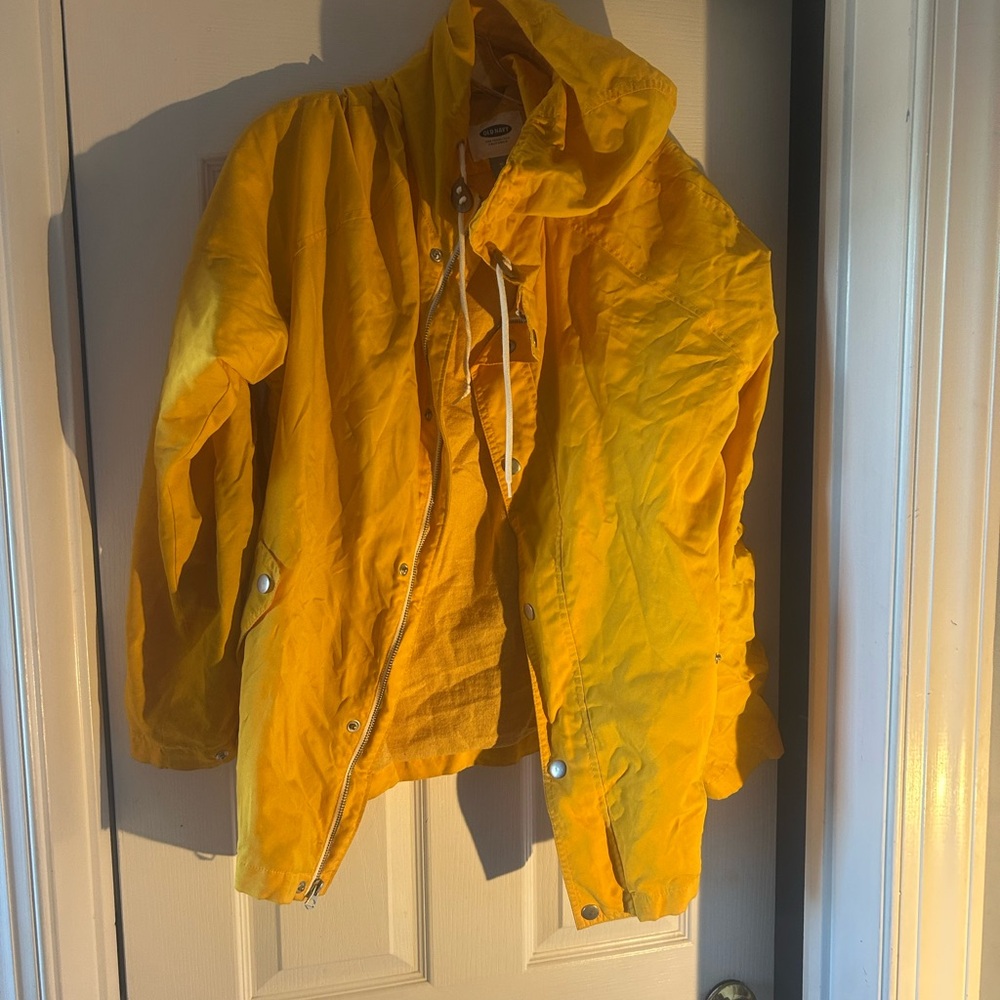 Old Navy Yellow Raincoat